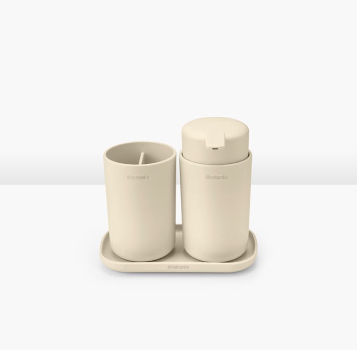 Brabantia ReNew sink organizer 3 pieces, Soft Beige Brabantia