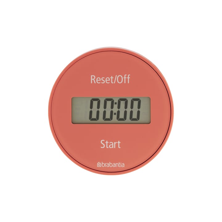 Digital kitchen timer with magnet, Pink Brabantia