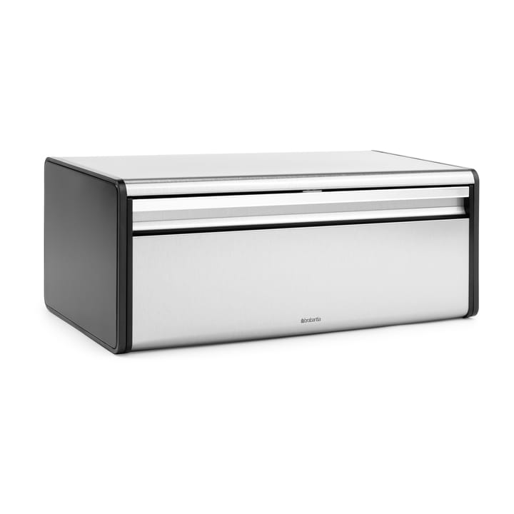 Fall Front bread bin, Matt steel Brabantia