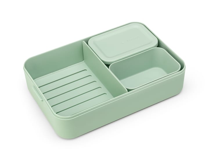 Make & Take bento lunch box large 2 L, Jade Green Brabantia