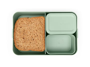 Make & Take bento lunch box large 2 L - Jade Green - Brabantia