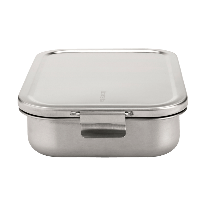 Make & Take bento lunch box - steel - large, Matte stainless steel Brabantia