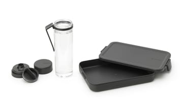 Make & Take break lunch set 2 pieces - Dark grey - Brabantia