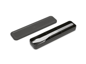 Make & Take cutlery 3 pieces - Dark grey - Brabantia