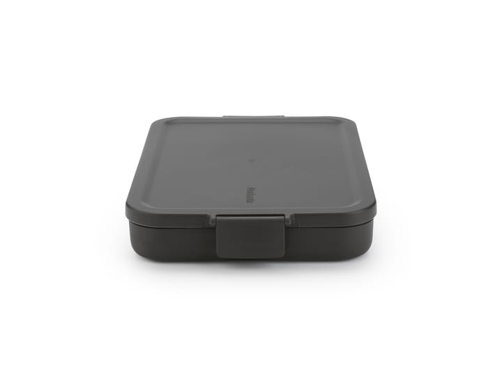 Make & Take lunch box flat. 1.1 L, Dark grey Brabantia