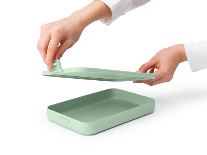 Make & Take lunch box flat. 1.1 L, Jade Green Brabantia