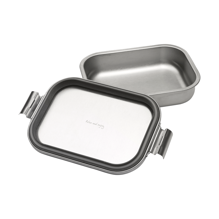 Make & Take lunch box steel medium, Matte stainless steel Brabantia