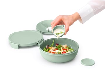 Make & Take sallad bowl. 1.3 L - Jade Green - Brabantia