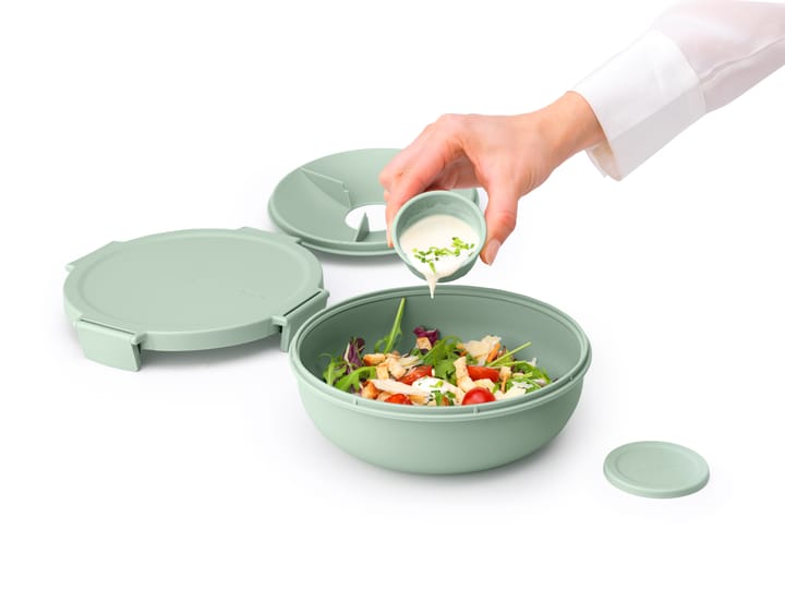 Make & Take sallad bowl. 1.3 L, Jade Green Brabantia