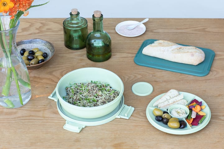 Make & Take sallad bowl. 1.3 L, Jade Green Brabantia