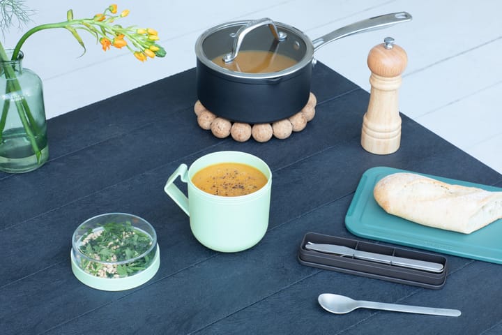 Make & Take Soup mug 0.6 L, Jade Green Brabantia