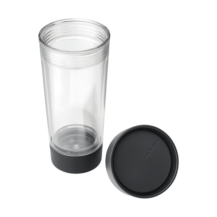 Make & Take termal mug for te 36 cl, Dark grey Brabantia