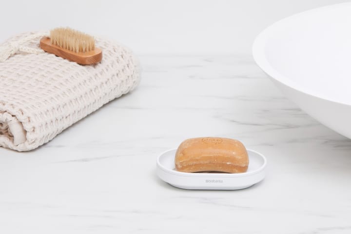 MindSet soap dish, Mineral Fresh White Brabantia