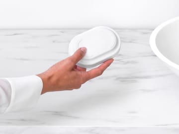 MindSet soap dish - Mineral Fresh White - Brabantia