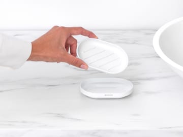 MindSet soap dish - Mineral Fresh White - Brabantia