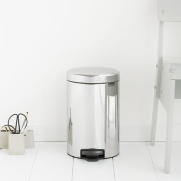 New Icon pedal bin 12 liter - brilliant steel - Brabantia