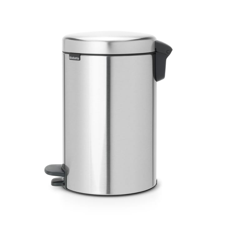 New Icon pedal bin 12 liter, matte steel finger-print proof Brabantia