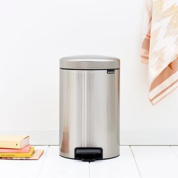 New Icon pedal bin 12 liter - matte steel finger-print proof - Brabantia