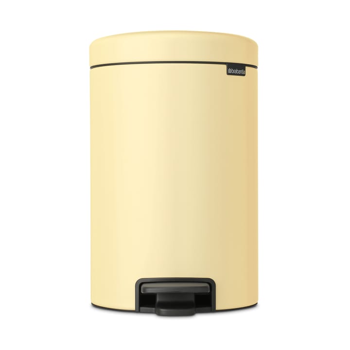 New Icon pedal bin 12 liter - Mellow yellow - Brabantia