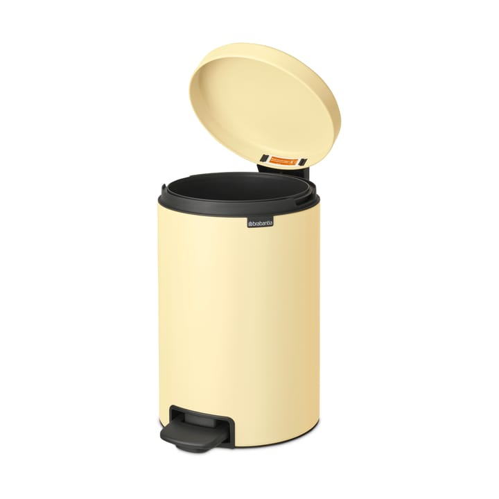 New Icon pedal bin 12 liter, Mellow yellow Brabantia