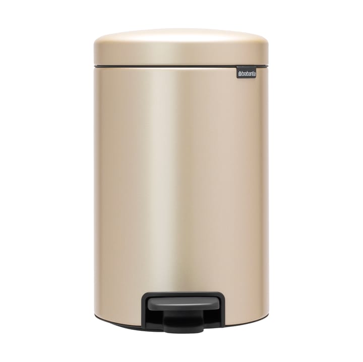 New Icon pedal bin 12 liter - Metallic Gold - Brabantia