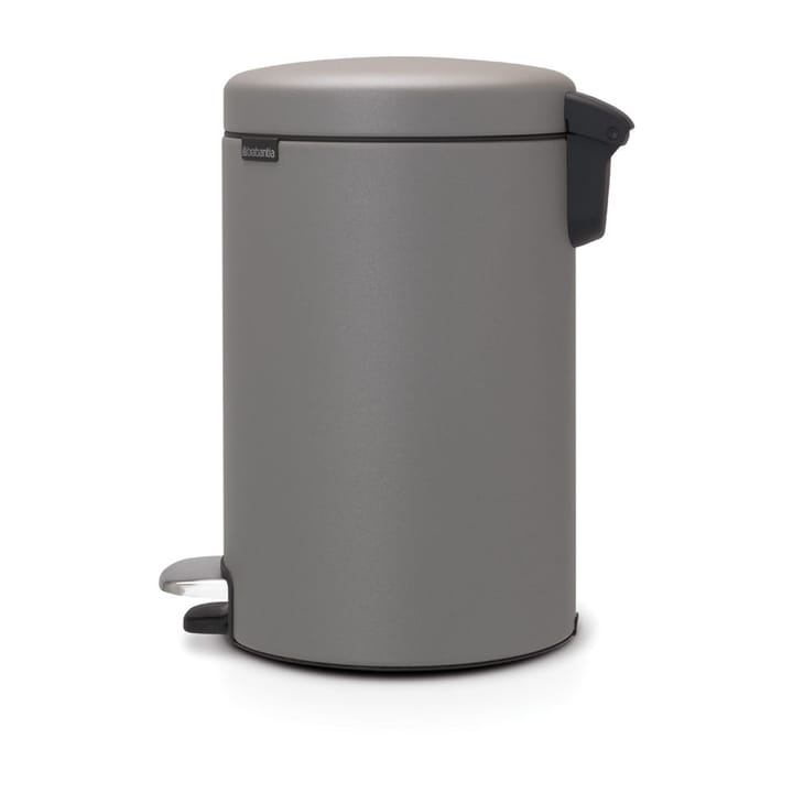 New Icon pedal bin 12 liter, Mineral concrete grey Brabantia