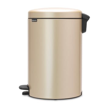 New Icon pedal bin 20 liter - Metallic Gold - Brabantia