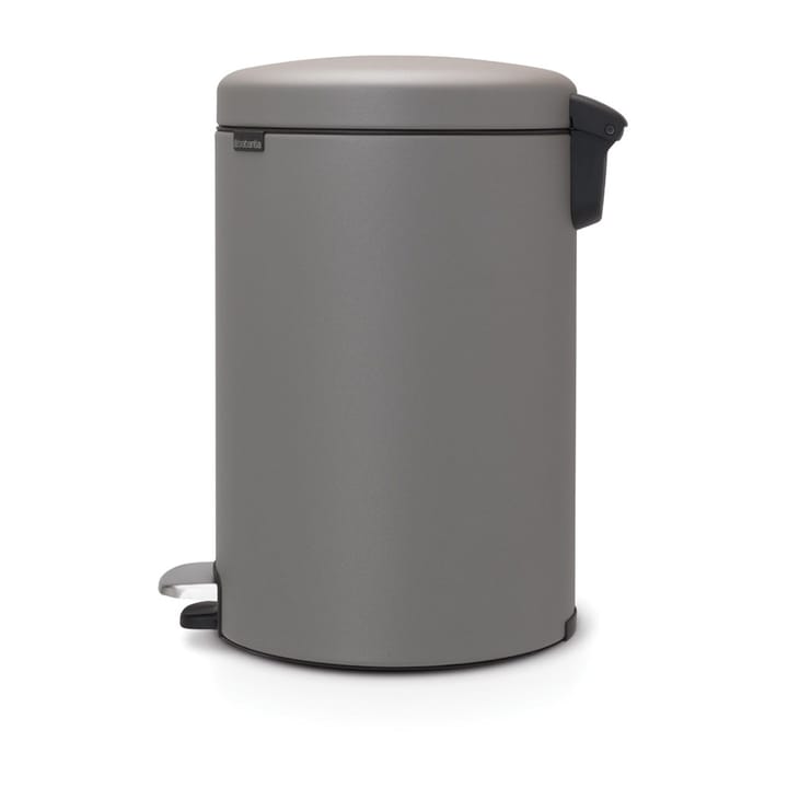 New Icon pedal bin 20 liter, Mineral concrete grey Brabantia