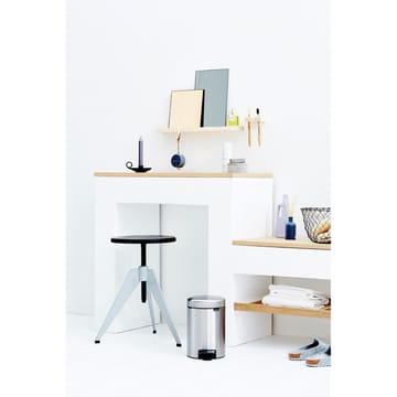 New Icon pedal bin 3 liter - Matt steel fingerprint proof - Brabantia