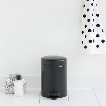 New Icon pedal bin 3 liter - matte black - Brabantia