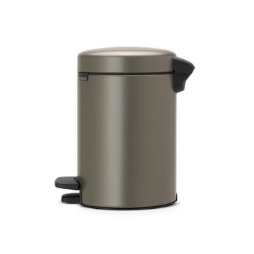 New Icon pedal bin 3 liter - platinum - Brabantia