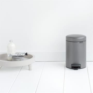 New Icon pedal bin 3 liter - platinum - Brabantia