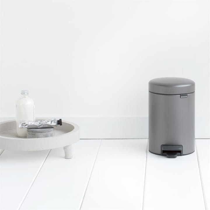 New Icon pedal bin 3 liter, platinum Brabantia