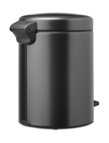 New Icon pedal bin 5 liter - Confident grey - Brabantia