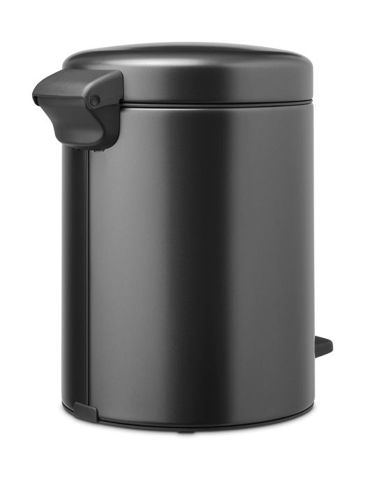 New Icon pedal bin 5 liter, Confident grey Brabantia