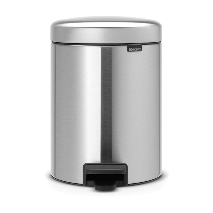 New Icon pedal bin 5 liter - Matt steel fingerprint proof - Brabantia