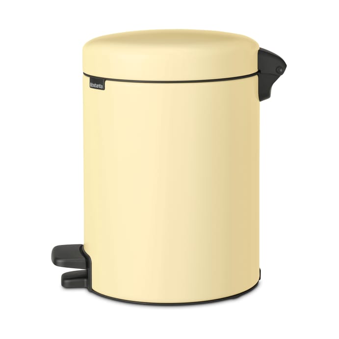 New Icon pedal bin 5 liter, Mellow yellow Brabantia