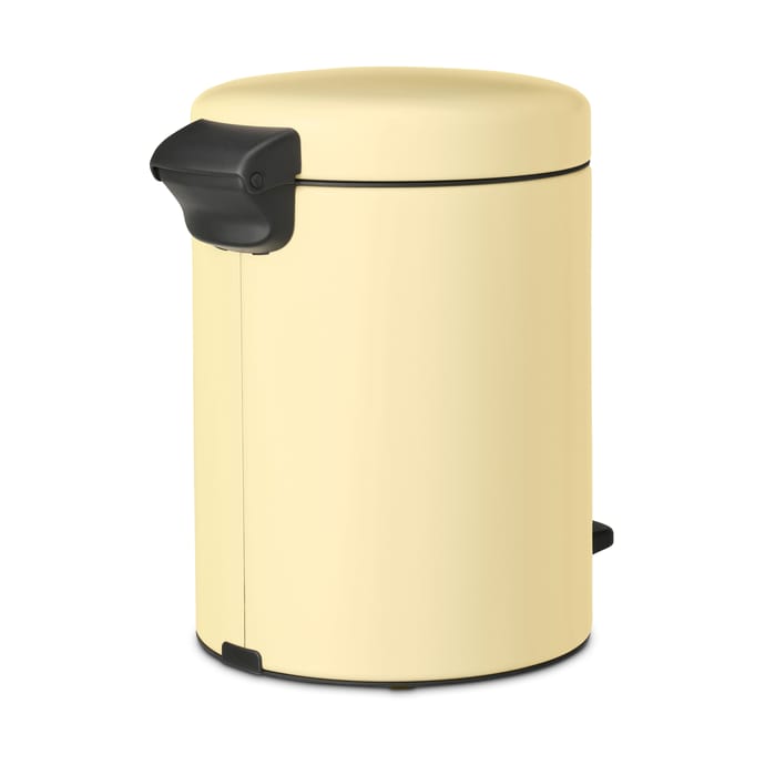 New Icon pedal bin 5 liter, Mellow yellow Brabantia