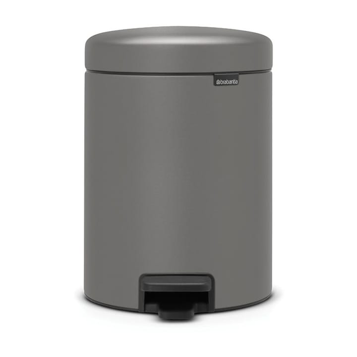 New Icon pedal bin 5 liter - Mineral concrete grey - Brabantia