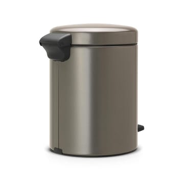 New Icon pedal bin 5 liter - platinum - Brabantia