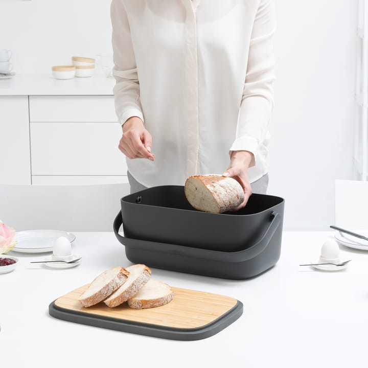 Nic bread box, dark grey Brabantia