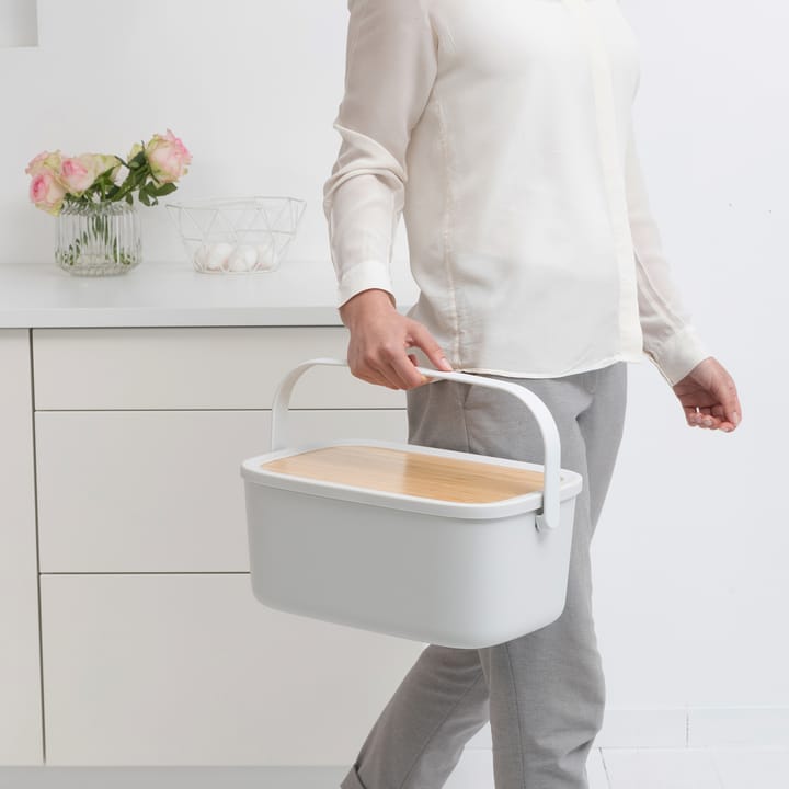 Nic bread box, light grey Brabantia