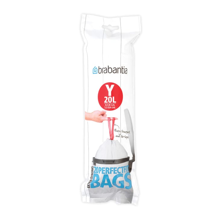 PerfectFit waste bag Y (20 bags per roll) - 20 L - Brabantia