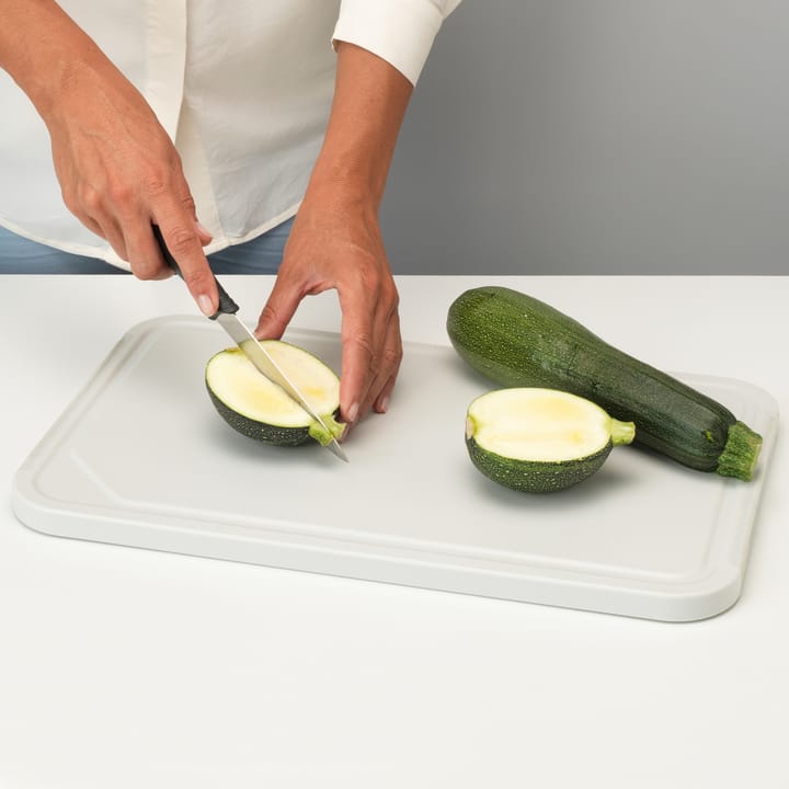 Profile cutting board/serving tray, grey Brabantia