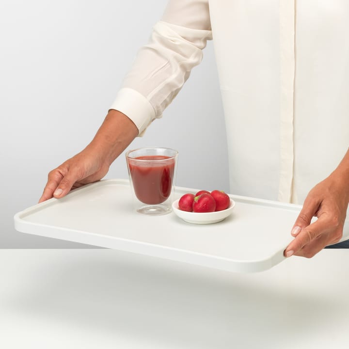 Profile cutting board/serving tray, grey Brabantia