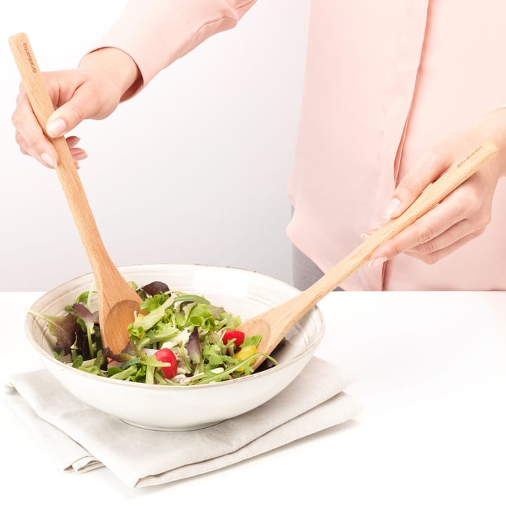 Profile salad cutlery, Beech wood Brabantia