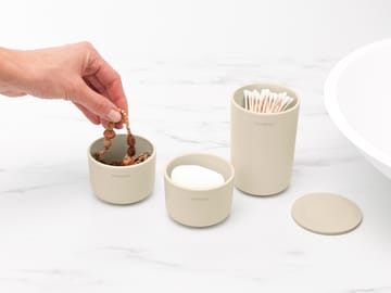 ReNew storage jar 3-pack - Soft Beige - Brabantia