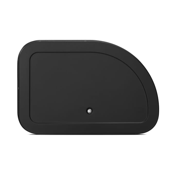 Roll Top bread bin large, matte black Brabantia