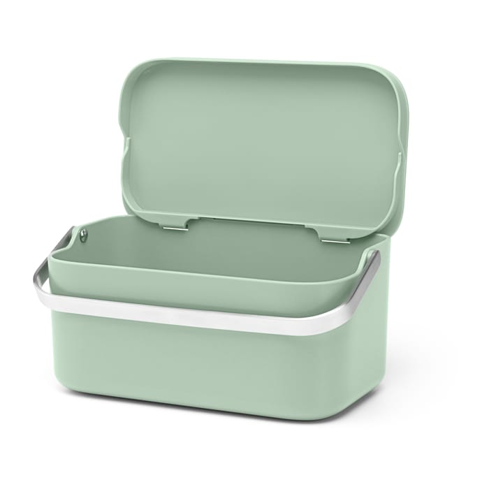 Sinkside food waste bin 13x22 cm, Jade green Brabantia