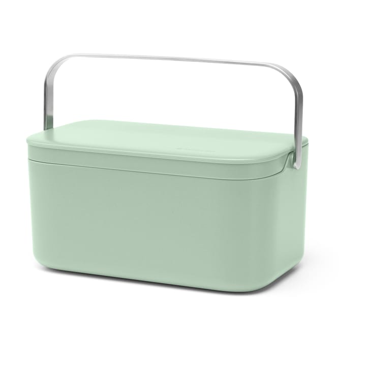 Sinkside food waste bin 13x22 cm, Jade green Brabantia